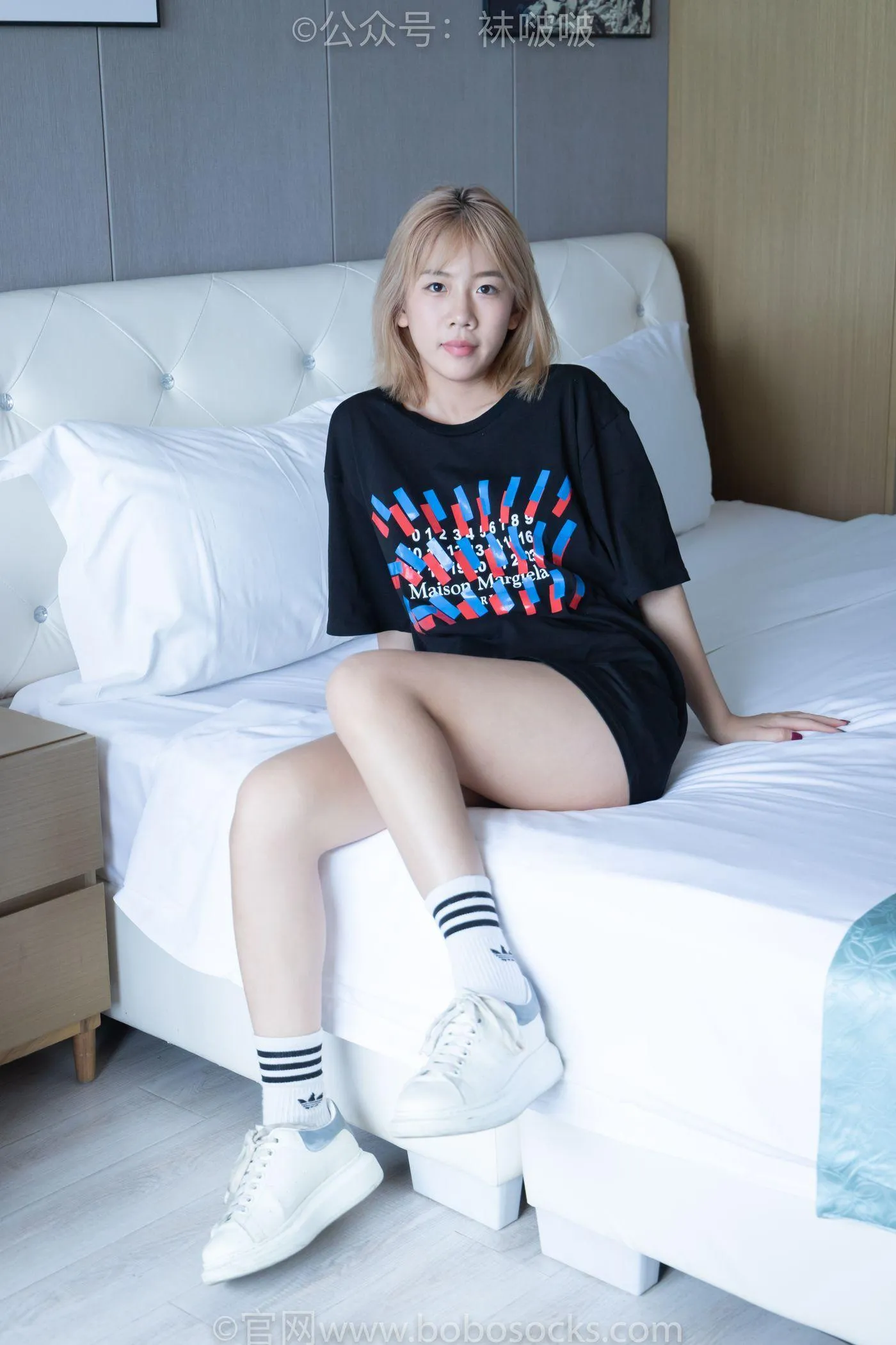 [BoBoSocks袜啵啵]NO.003 果冻-麦昆鞋、白色脏棉袜 [133P]插图5